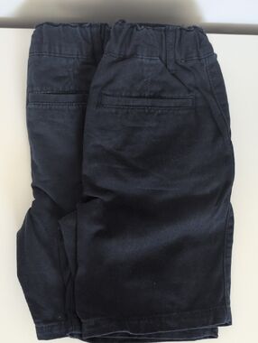 2x The Children's Place Navy Elastic Waist Chino Pants